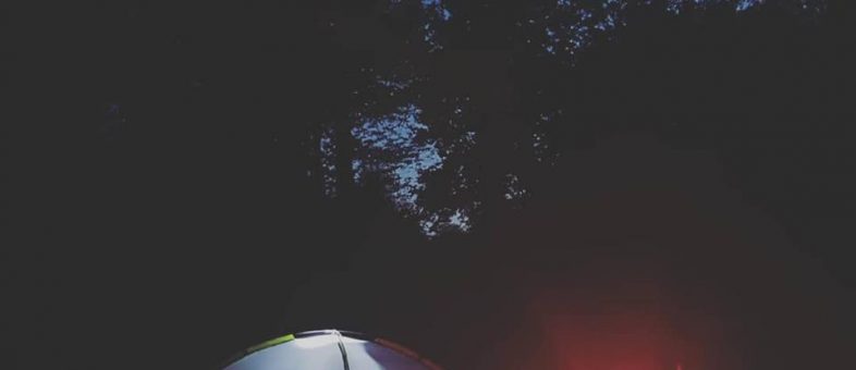 notte in tenda